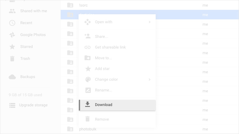 how to add things to a shared google drive