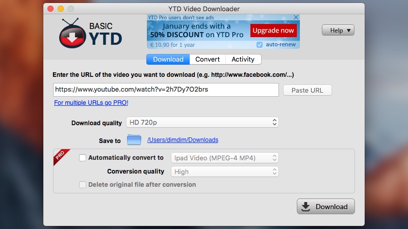 ytd video downloader for android