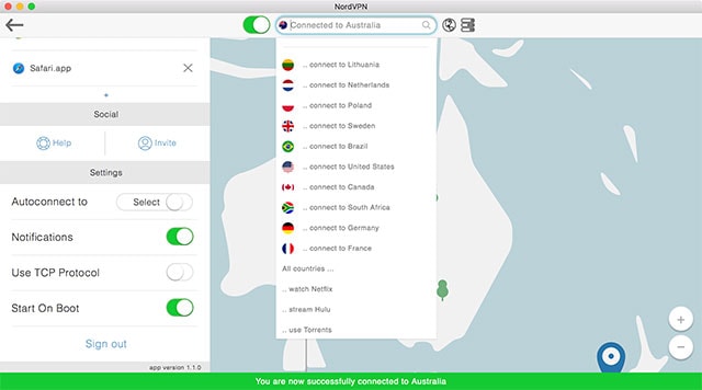 which nordvpn for mac
