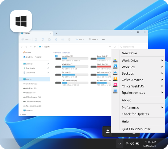 CloudMounter for Windows