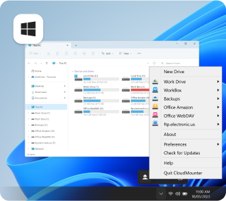 CloudMounter for Windows