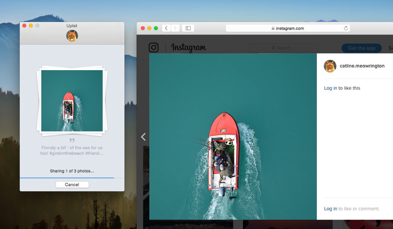 direct message for instagram for mac