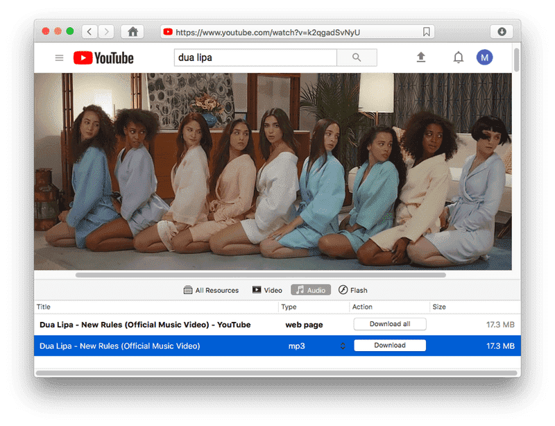 how to download song from youtube to mac pro